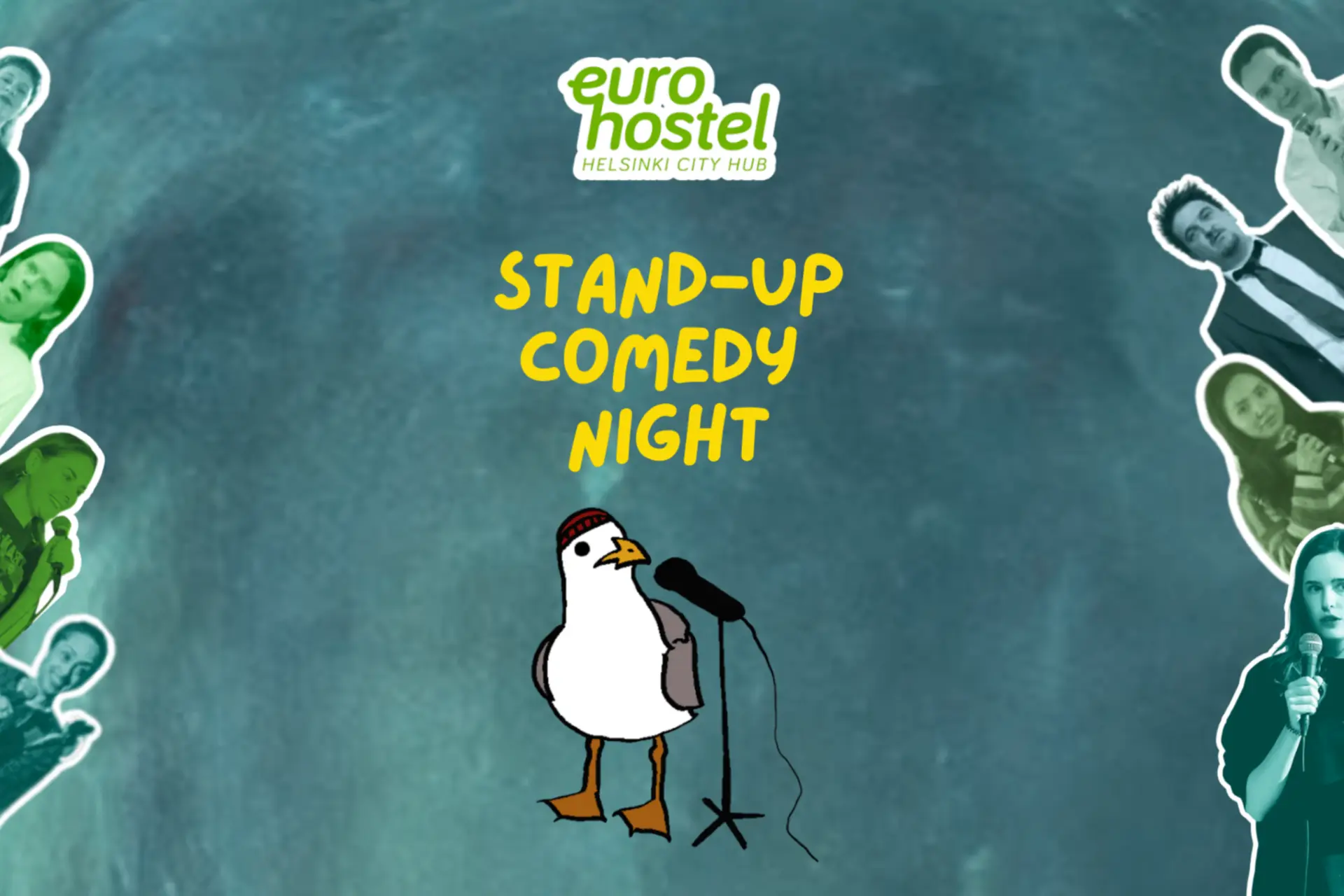 Stand up comedy night at Eurohostel