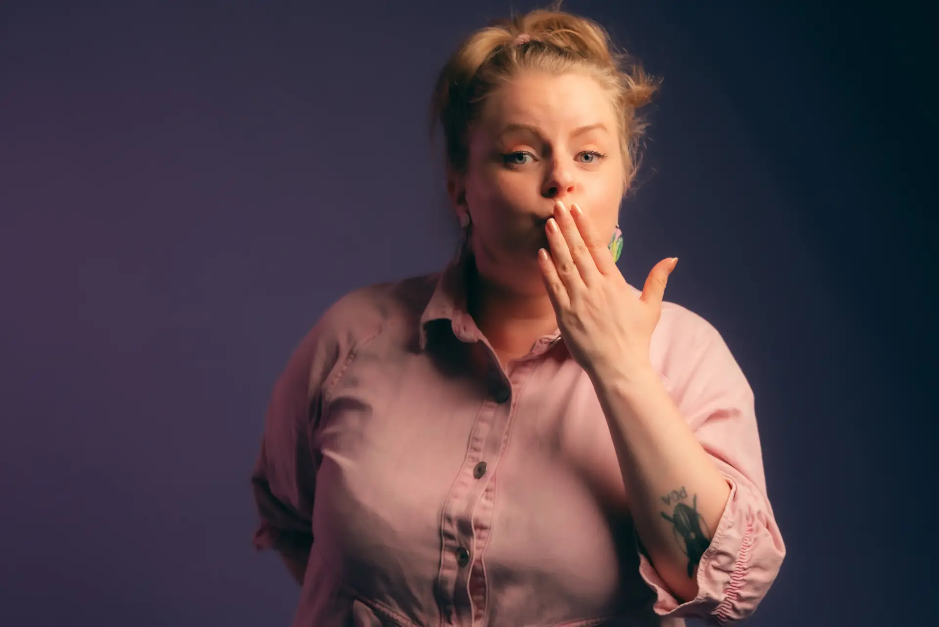 Koomikko Amanda Hiekkataipale