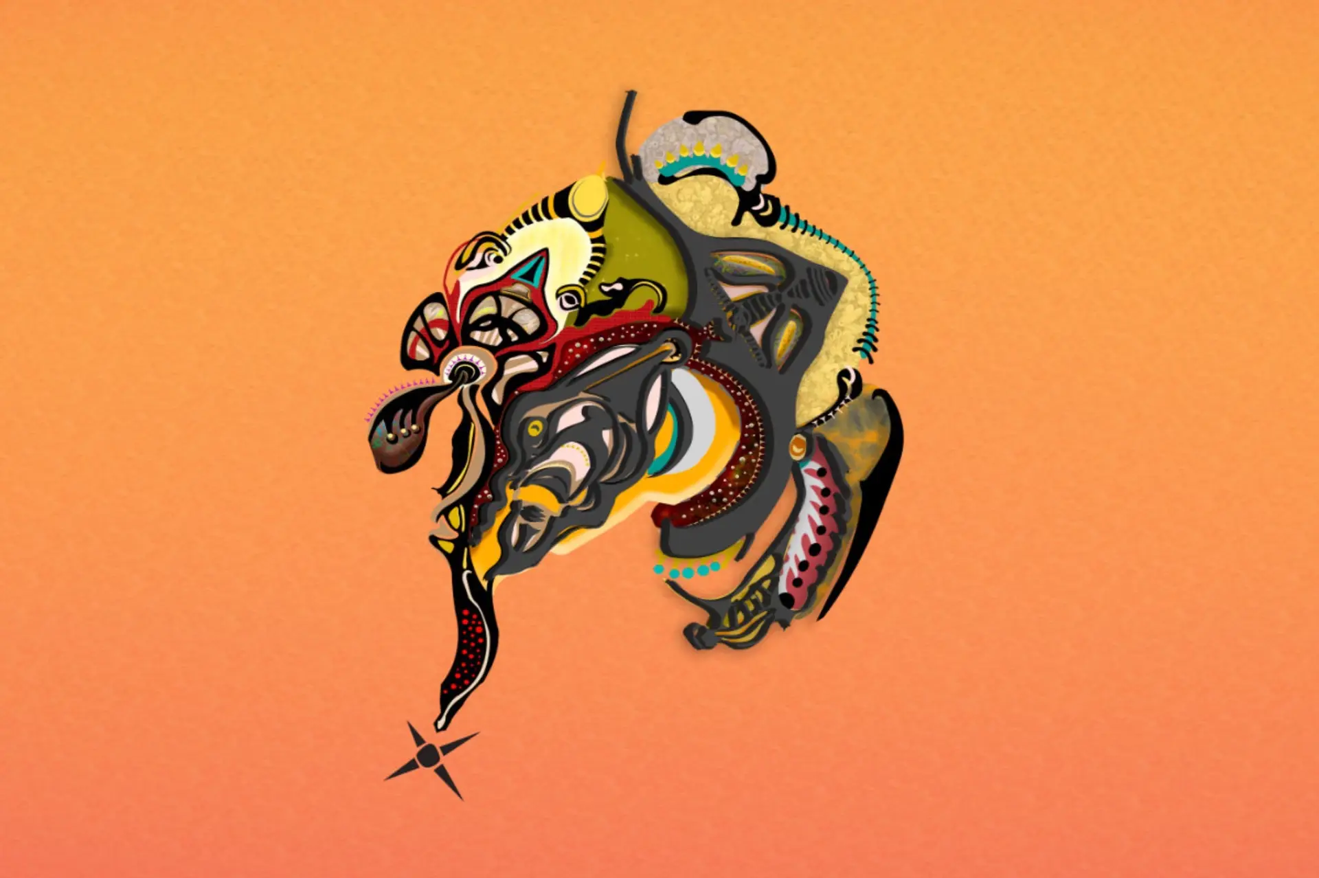 VV-Machine 2.5D - Screenshot of Vector Meditation