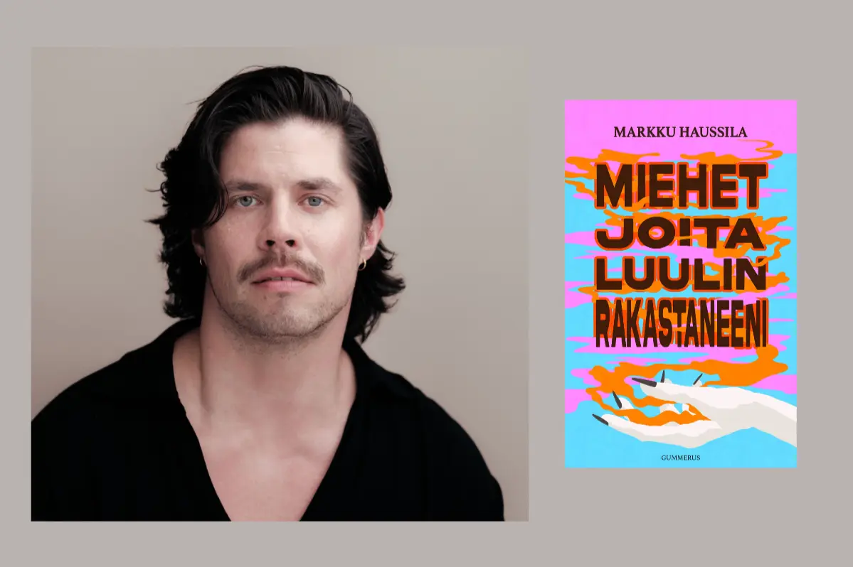 Kirjailija Markku Haussila ja hänen kirjansa Miehet joita luulin rakastaneeni.