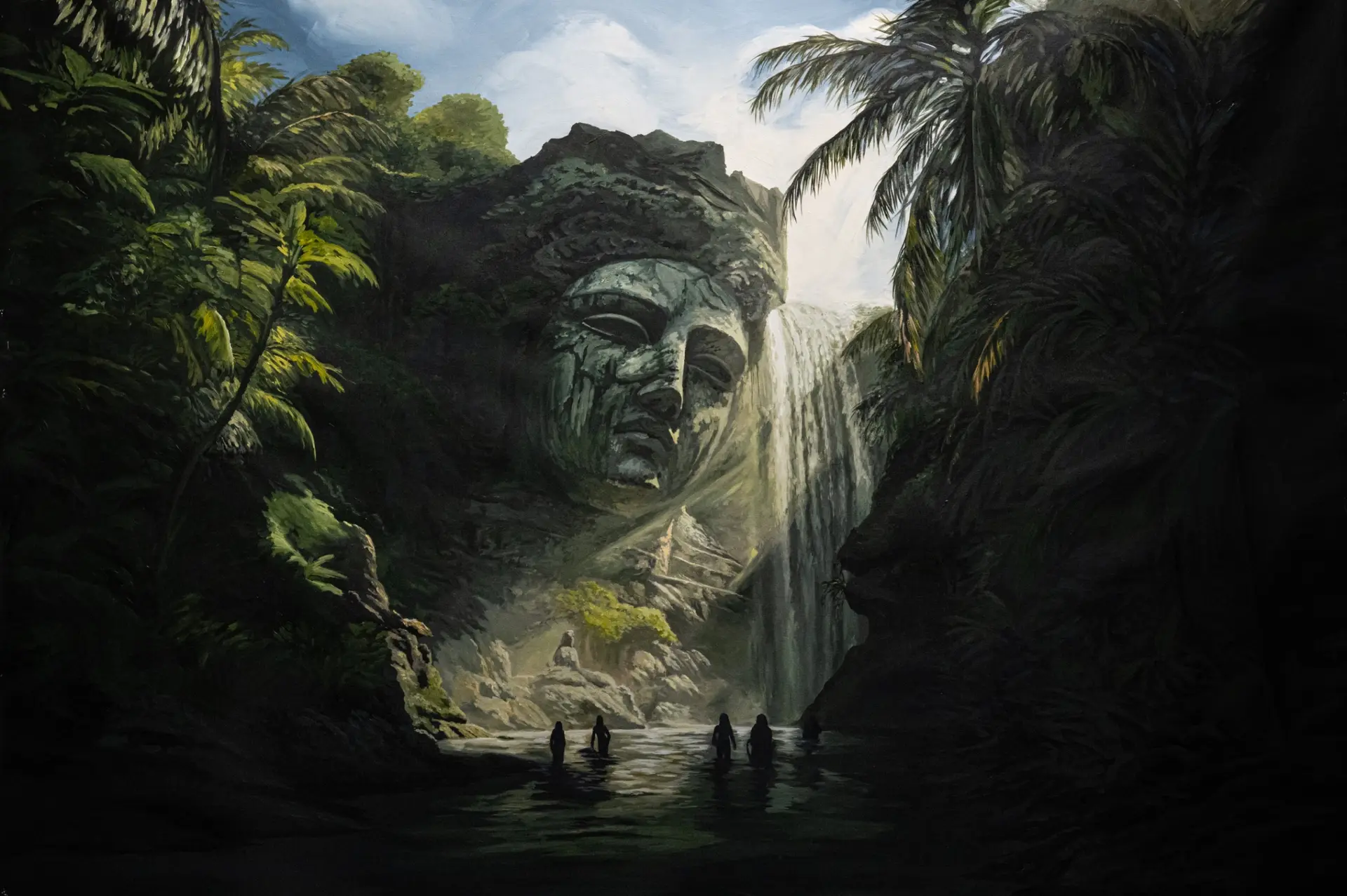 Daniel Arsahmin maalaus River People, 2026