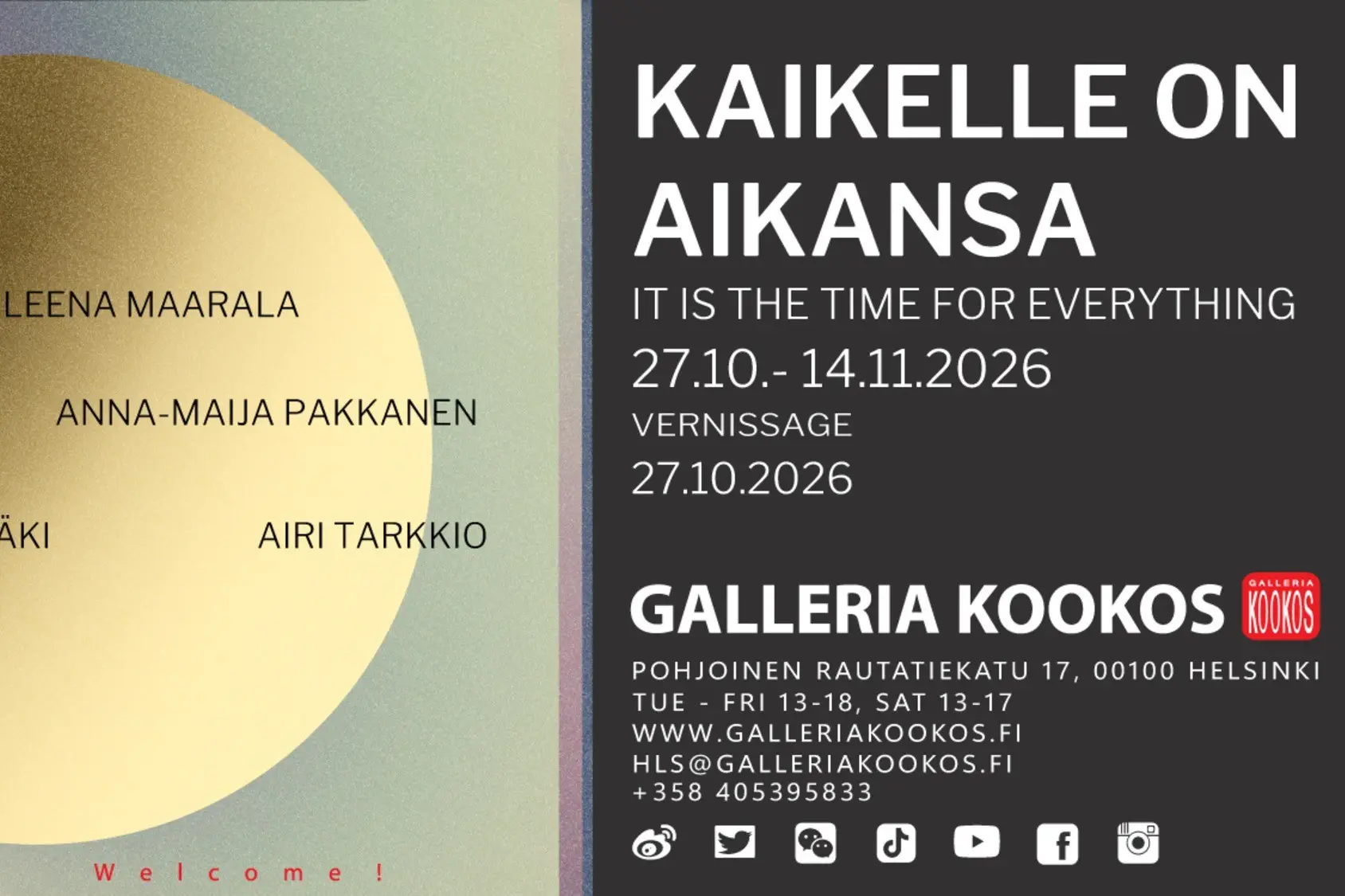 exhibition invitation