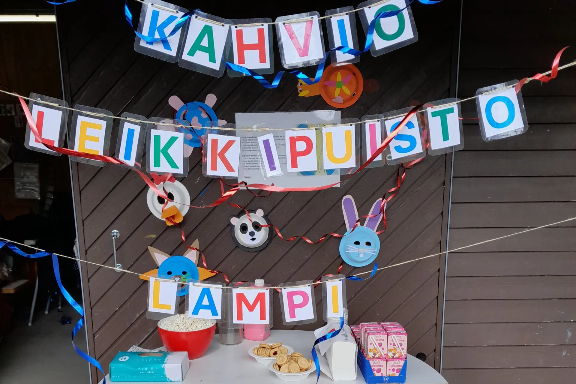 Tänään tavataan kahvio Leikkipuisto Lammessa