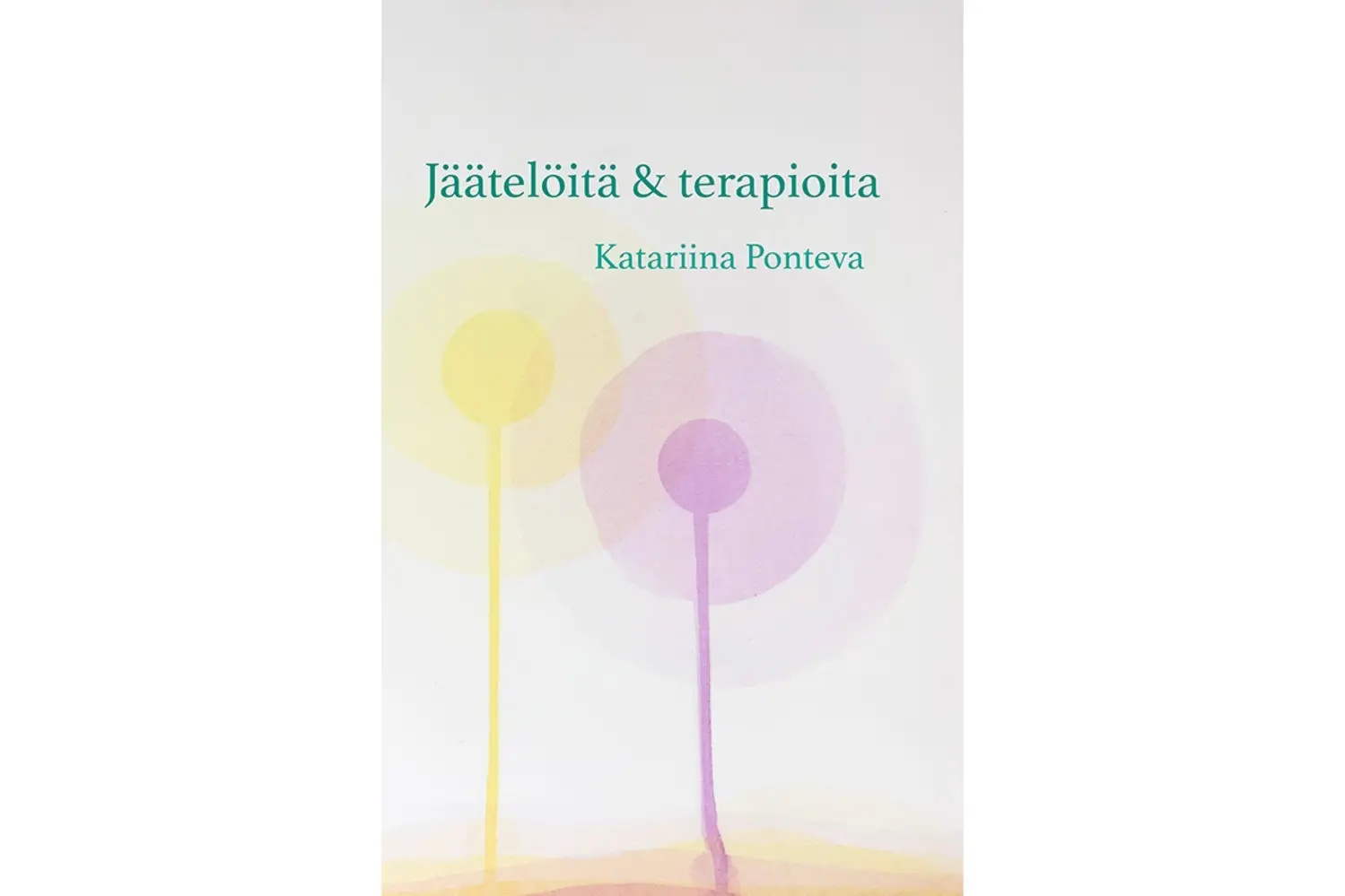 Jäätelöä & terapioita -kirjan kansi