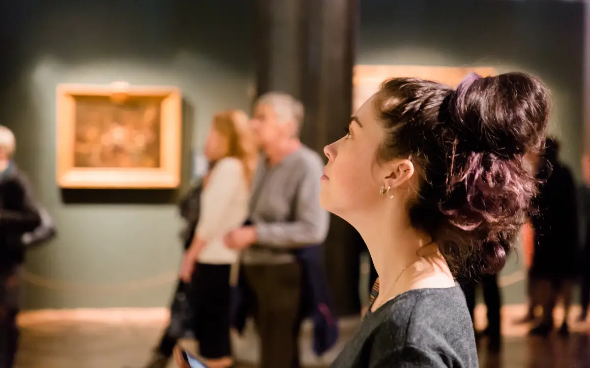 Exposition d'oeuvres d'art
