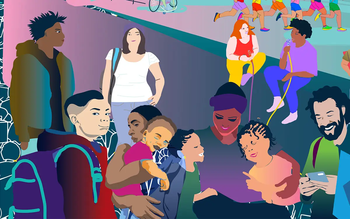 Affiche Mois de la prévention des rixes 2024