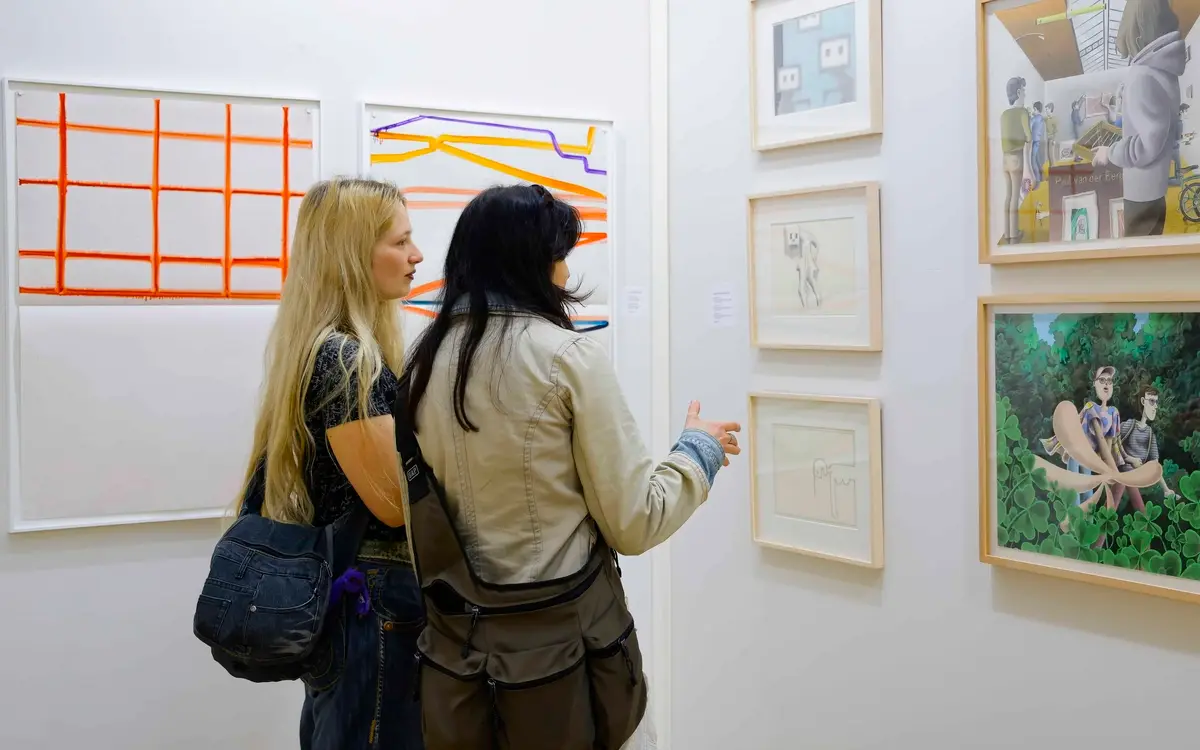 Drawing Now Art Fair 2024 au Carreau du Temple - Galerie Barbier © Grégoire Avenel - Agence Coolhuntparis