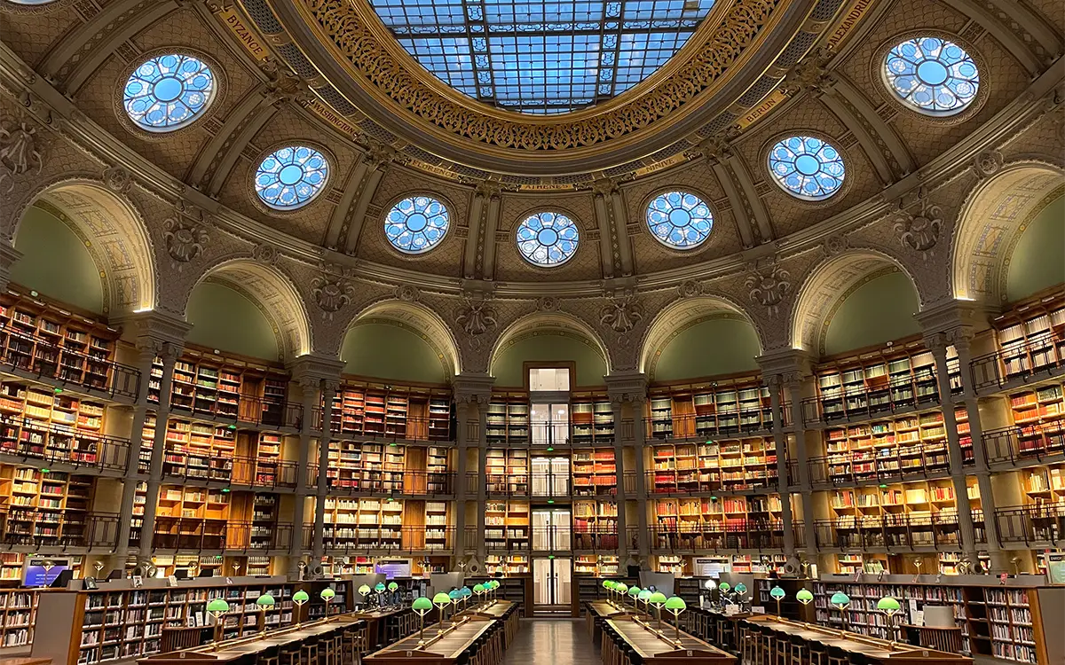 La salle Ovale, l'un des lieux du jeu immersif "Mazarin et les Gardiens du secret"