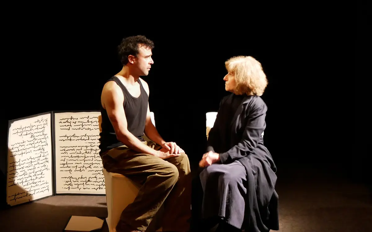 "Chère amie, quelle chance de vous..." TARDIEU. Cie Esperluète and Co au Théâtre Le Guichet Montparnasse 75014