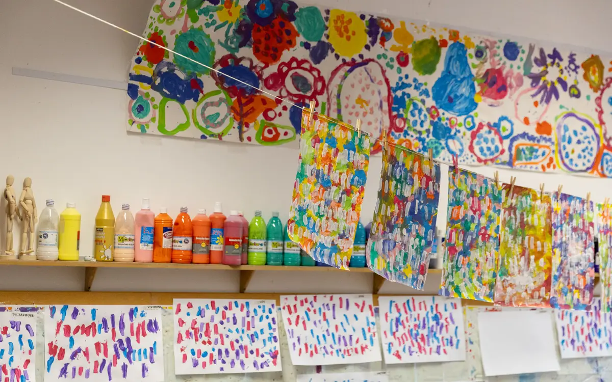 Atelier peinture pour enfants