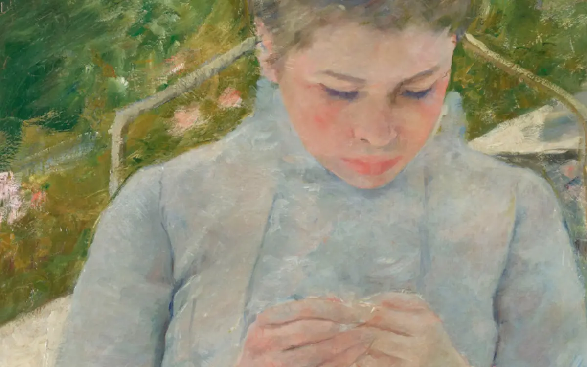 Mary Cassatt Jeune fille au jardin, entre 1880 et 1882 Musée d'Orsay Legs Antonin Personnaz, 1937 © RMN-Grand Palais (musée d'Orsay) / Franck Raux