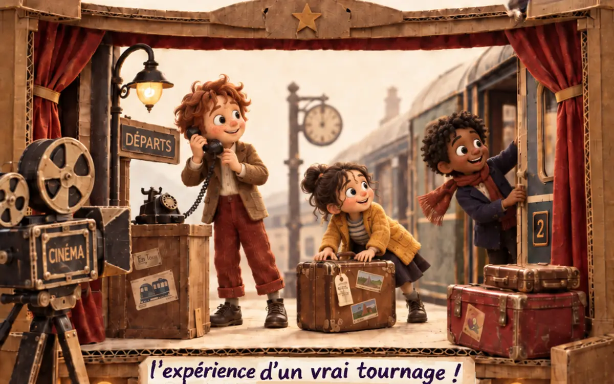 Stage de cinéma pour enfants à partir de 8 ans – tournage d’un court-métrage