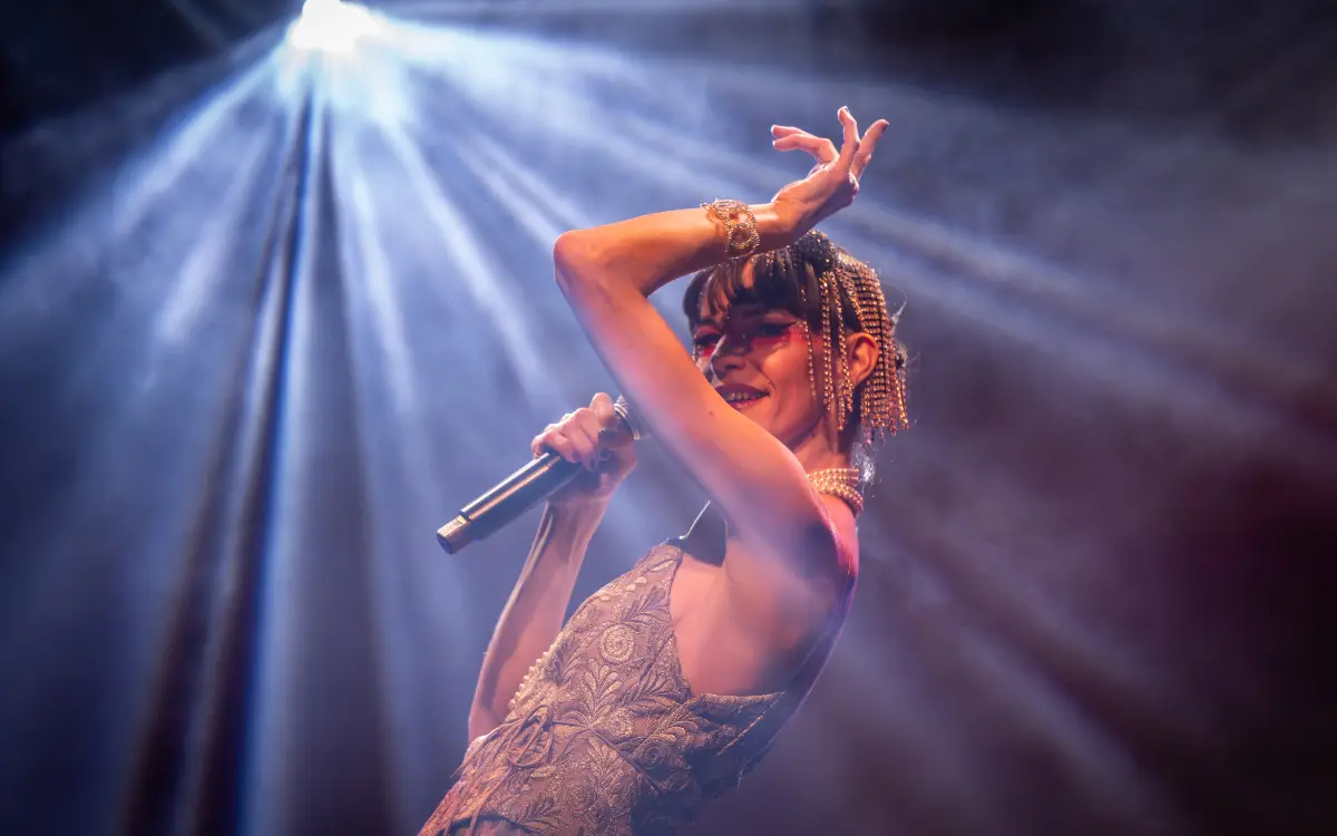 Lilimarche de la troupe Les Meneuses.