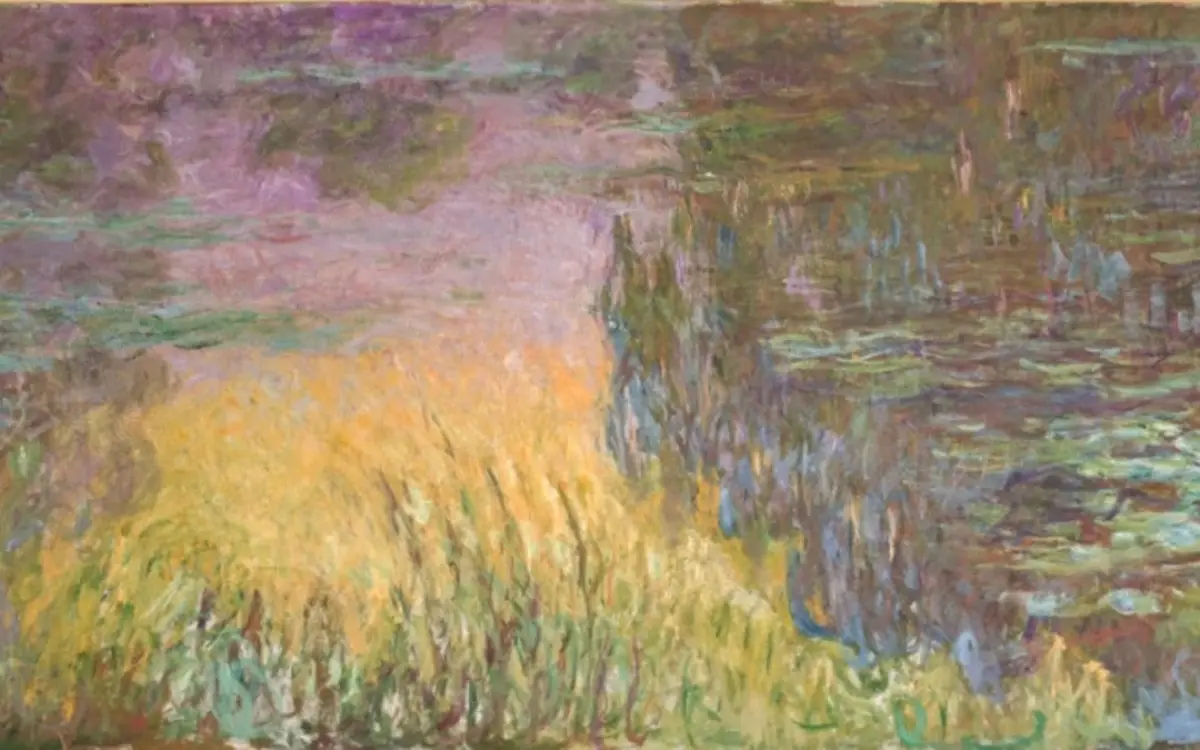 Claude Monet Soleil couchant, entre 1914 et 1926 Musée de l'Orangerie