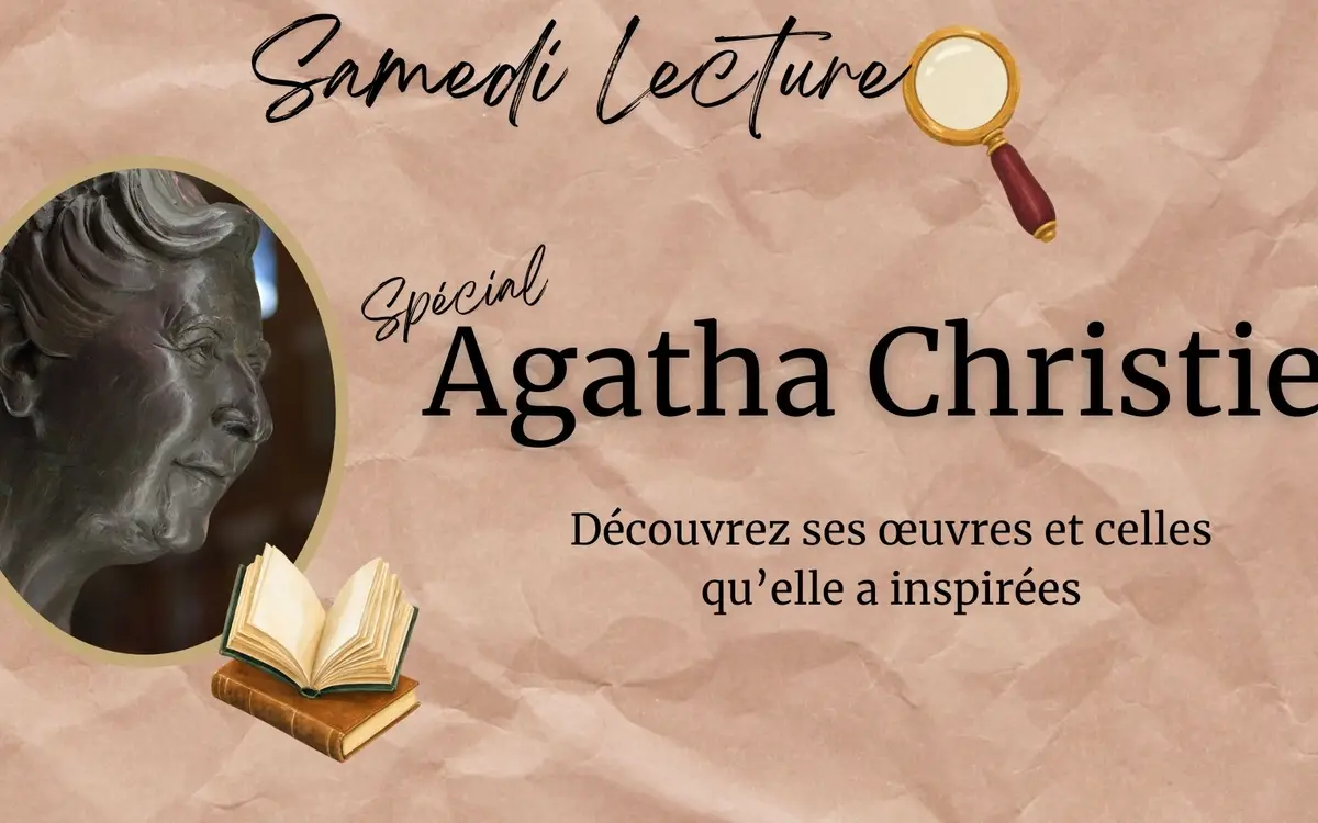 Bannière samedi lecture Agatha Christie