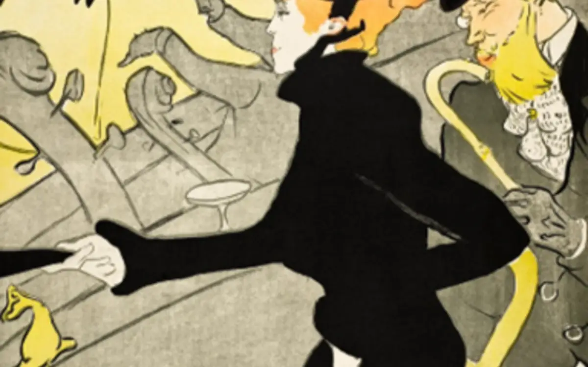 Divan Japonais (ca. 1892–1893) - Henri de Toulouse–Lautrec.