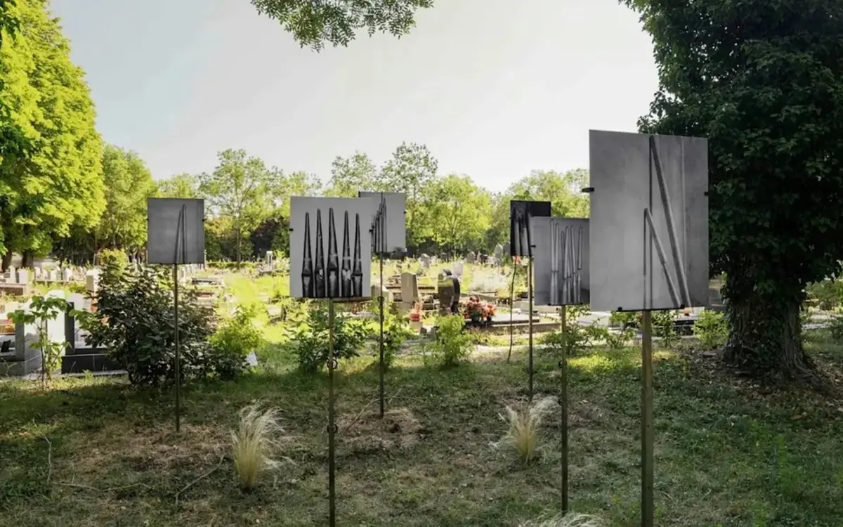 L'exposition "Demeure" au cimetière de Pantin