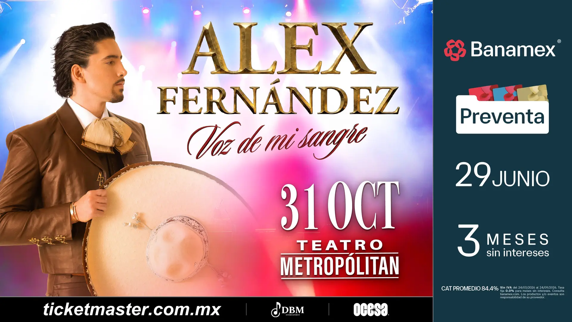 Alex Fernández Voz de mi Sangre