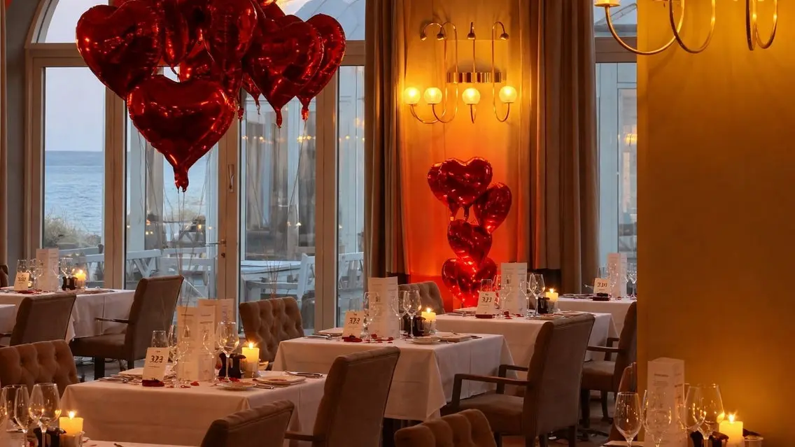 Valentinesmiddag Med Romantisk Livemusik