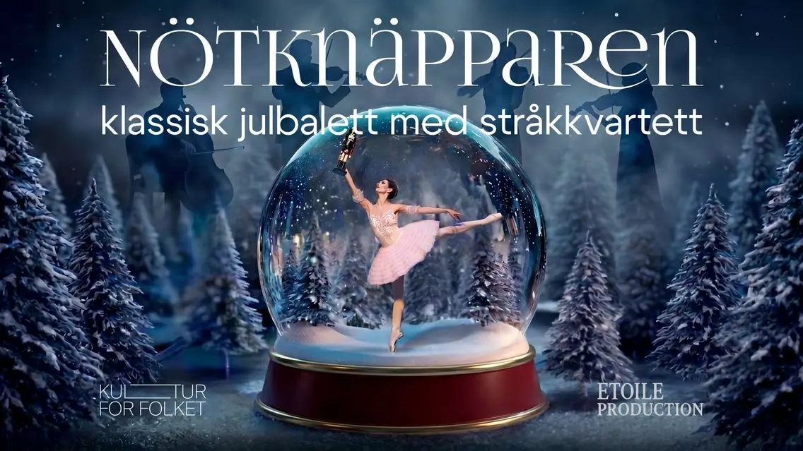 Nötknäpparen - klassisk julbalett med stråkkvartett