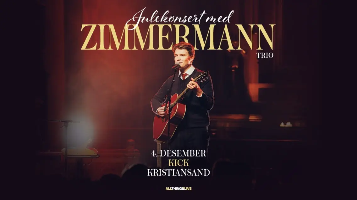 DOT pres: Zimmermann - julekonsert - Ekstrakonsert