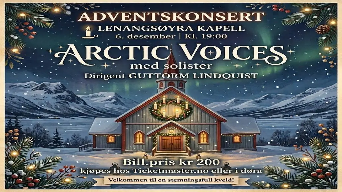 Adventskonsert med Arctic Voices