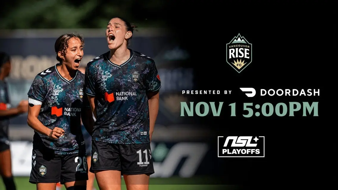 Vancouver Rise FC Home NSL Playoff Match