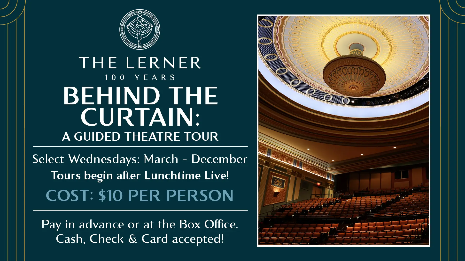 Behind the Curtain: A Guided Theatre Tour