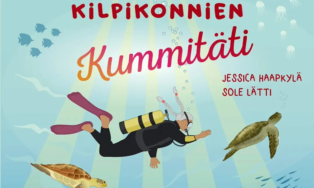 Kilpikonnien Kummitäti -kirjanjulkistamistilaisuus
