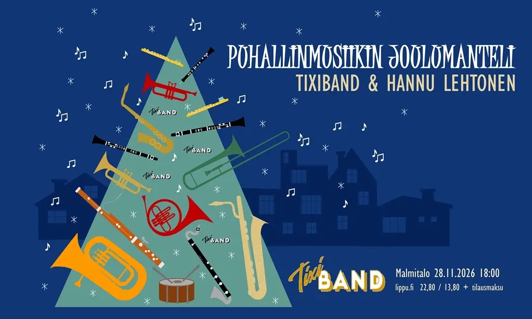 Joulumanteli wind instrument concert