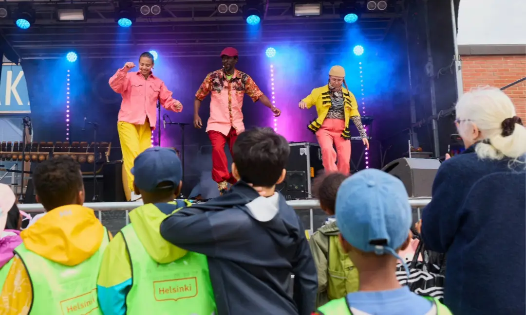 Children’s dance – Children’s Rights Week at Vuotalo