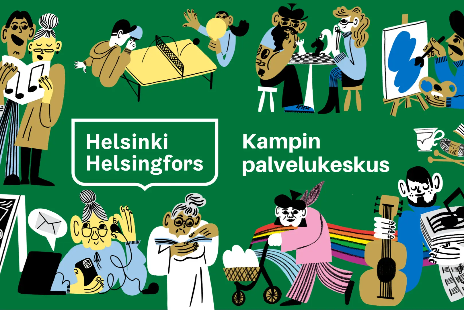 Kampin palvelukeskus - Vapaaehtoistoiminta