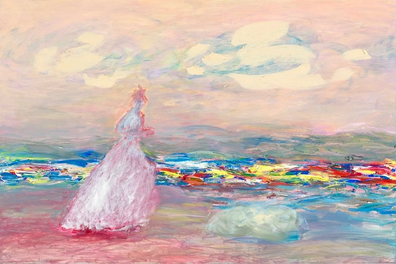 Nanna Susi, Pilvien seurassa / Spending Time with Clouds, 80 x 120 cm, öljy kankaalle / oil on canvas, 2026