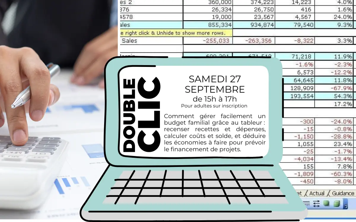 Gérer son budget familial grâce au tableur