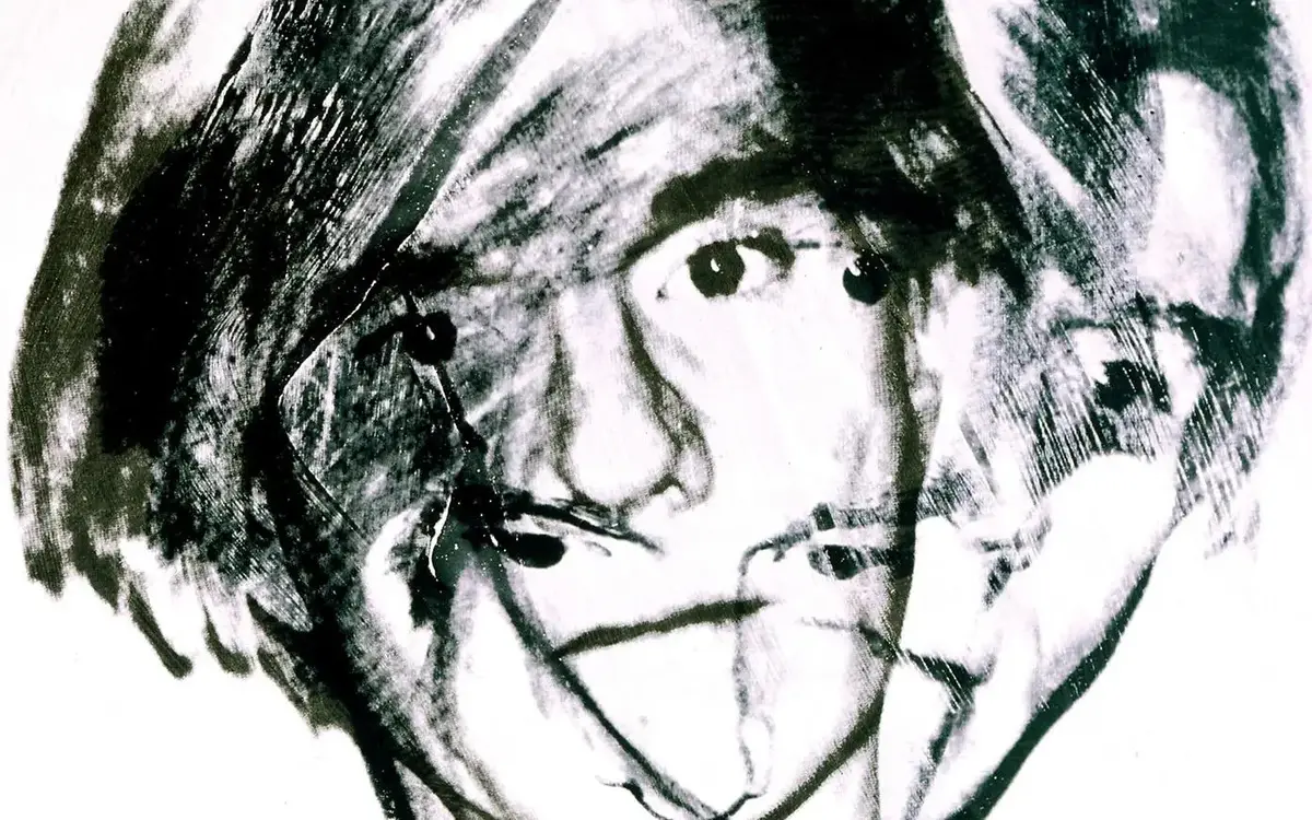 Andy Warhol, Self-Portrait, 1978, acrylic and silkscreen ink on linen, 101,6 x 101,6 cm, The Andy Warhol Museum, Pittsburg © 2026 The Andy Warhol Foundation for the Visual Arts, Inc. / Licensed by ADAGP, Paris 2026