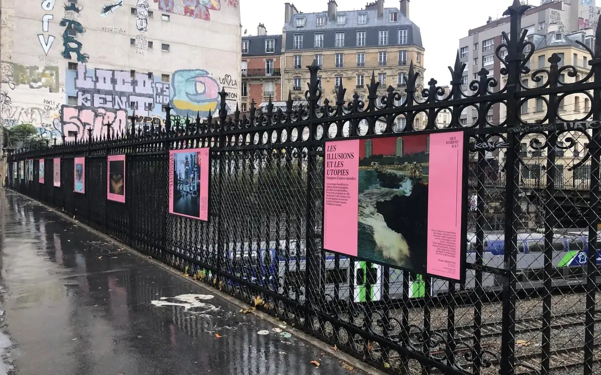 Vue de l'exposition "Qui habite ici ?"