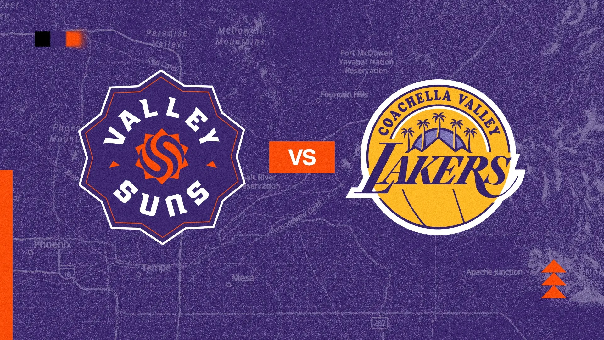 Valley Suns vs. Coachella Valley Lakers