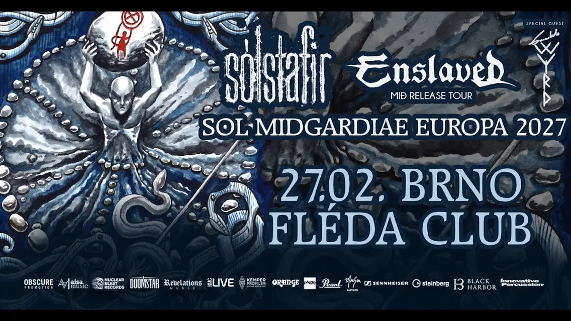 Solstafir, Enslaved, Gaahls Wyrd