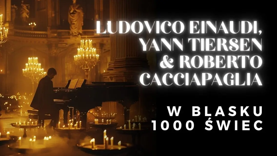 Koncert przy świecach - Ludovico Einaudi, Yann Tiersen and Roberto Cac