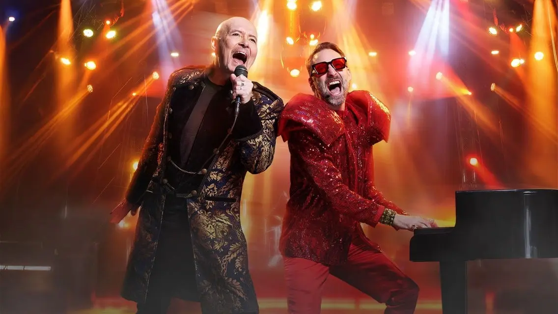 Elton John meets Freddie Mercury