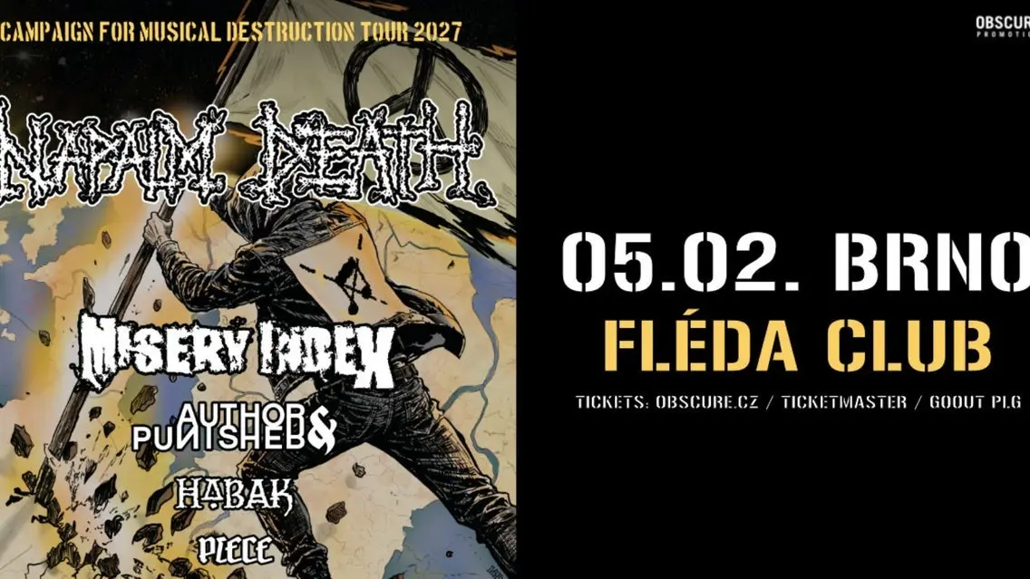 Campaign for Musical Destruction 2027: NAPALM DEATH, MISERY INDEX