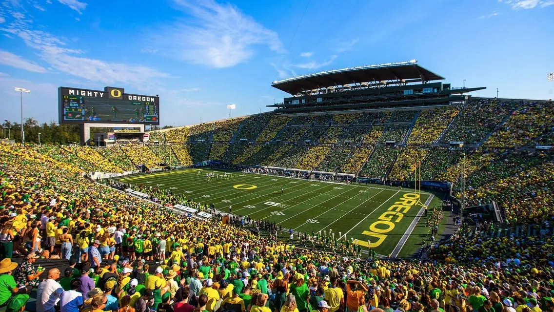 Oregon Ducks Football vs. University of Washington Huskies Football