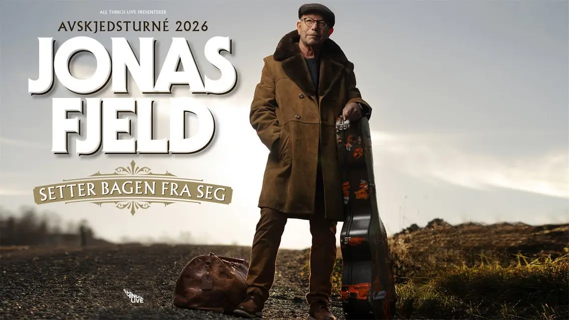 Jonas Fjeld " setter baggen fra seg " FÅ BILLETTER