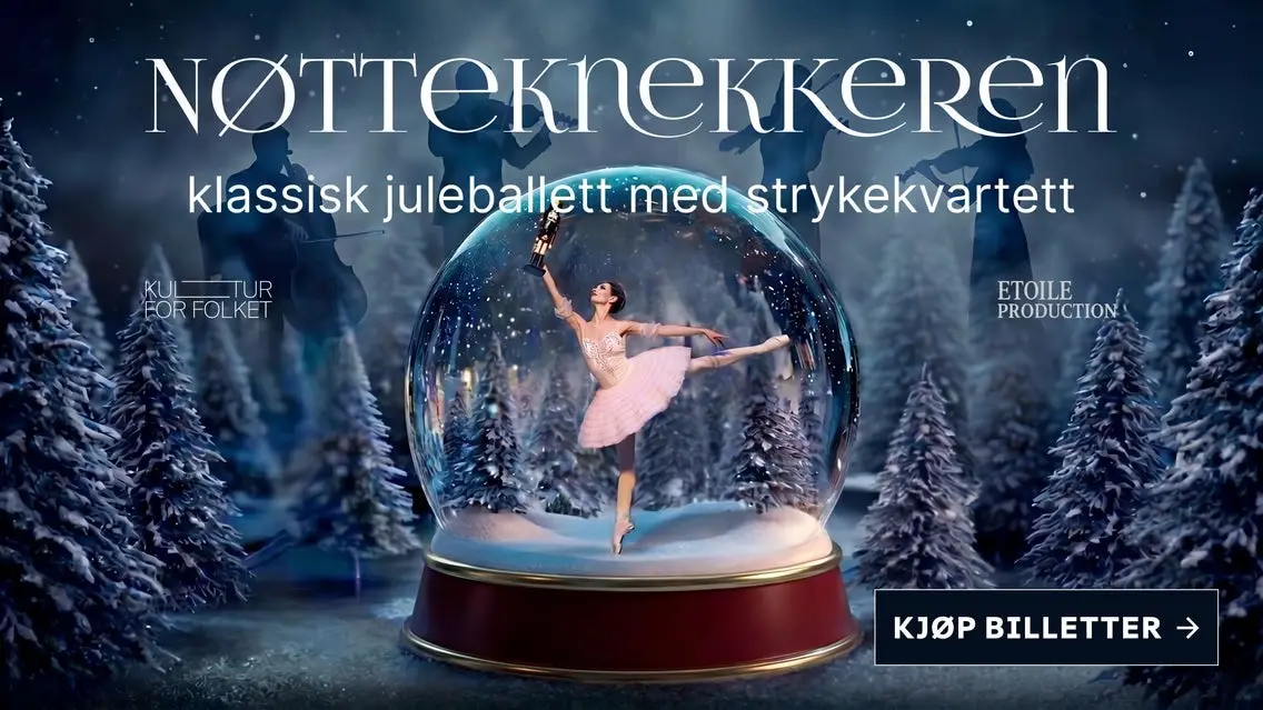 Nøtteknekkeren - klassisk julbalett med strykekvartett