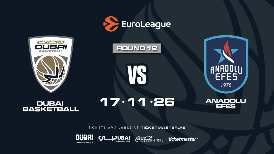 EuroLeague - Dubai Basketball vs Anadolu Efes Istanbul